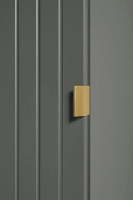 Szafka łazienkowa HARMO 31 cm szaro-zielony półmat KROFAM