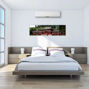 Obraz - klasztor buddyjski (170x50 cm)