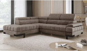 Narożnik SELVA L z funkcją spania i pojemnikiem SALVADOR 03 WERSAL