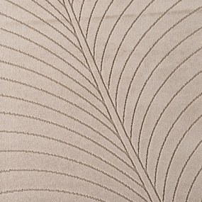 Dywan uniwersalny Nova 3D Liść beżowy 120 cm x 170 cm