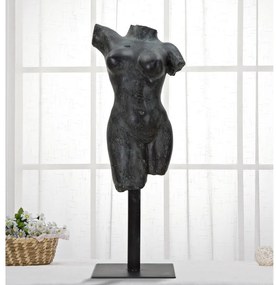 Czarna figurka dekoracyjna Mauro Ferretti Museum Woman