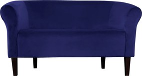 Sofa Milo tkanina Welur : Kolor nogi - Venge, Kolor tkaniny - VELVET - MG16, Typ tkaniny - Velvet, Wysokość nogi - 20 cm