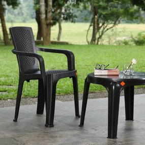 Fotel rattanowy Night 52 x 56 x 84 cm