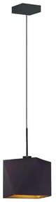 Geometryczna lampa wisząca na czarnym stelażu - A4-T75