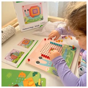 Tooky toy układanka z pinezkami kołki wpinaczka