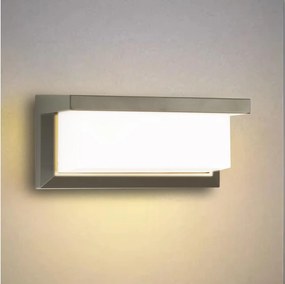 Brilagi - LED RGBW zewnętrzny kinkiet BRICKY 1xE27/9W/230V szary IP54