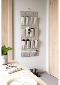 Wiszący tekstylny organizer do szafy – Bigso Box of Sweden