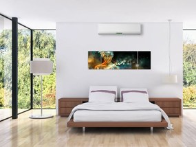 Obraz złotej wróżki (170x50 cm)
