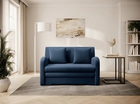 Rozkładana sofa dwuosobowa ARIO NUBE, ciemnoniebieska