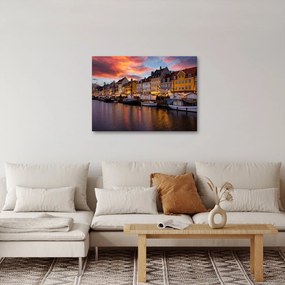 Obraz - Nyhavn, Kopenhaga (70x50 cm)