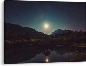 Obraz - nocne niebo (70x50 cm)
