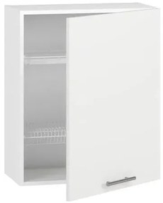 Szafka kuchenna wisząca z ociekaczem 60 VENTO GC-60/72 biały mat HALMAR