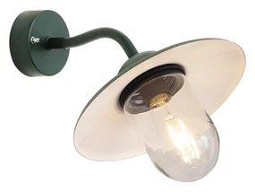 Zewnetrzna Zewnętrzna lampa ścienna ciemnozielona IP44 - MunichPrzemysłowy Oswietlenie zewnetrzne