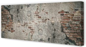 Obraz canvas na ścianę Ściana Z Cegły I Kamienia