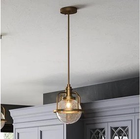 Quintiesse QN-TRIOCENT-P-NBR-Ven. zewnętrzny żyrandol na pręcie TRIOCENT 1xE27/40W/230V IP44 brązowy