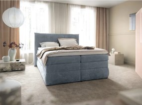 Łóżko Kontynentalne AMBER 140 Box spring 2 x pojemnik WERSAL