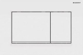 Geberit 115.883.11.1 - Przycisk spłukujący Sigma30 24,6 x 16,4 cm biały