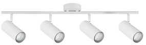 Biała metalowa lampa sufitowa 9x76 cm Colly – Candellux Lighting