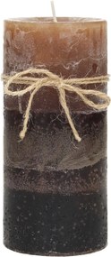 Świeca Silvia 14cm dark brown
