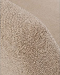 Jasnobrązowa sofa z tkaniny szenilowej 165 cm Amsen – Kave Home