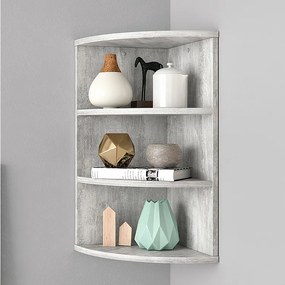 Półka narożna beton 30x30x60 ecki