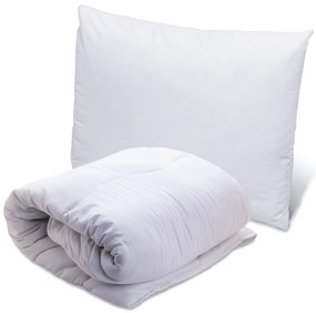 Kołdra 140 x 200 cm całoroczna z poduszką COMFORT 70 x 90 cm