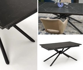 Rozkładany stół z blatem ze spieku Vitorino Halmar