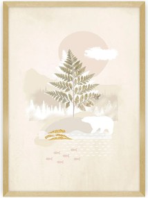 Plakat Beige Abstract II
