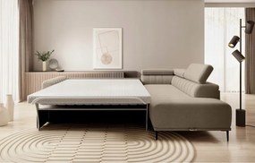 Narożnik GANDI 140 Prawostronny system włoski Salvador 03 Cappucino WERSAL