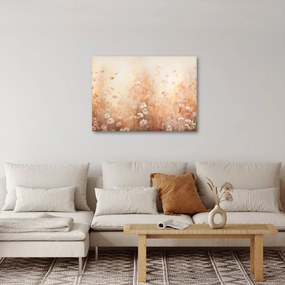 Obraz - Wzór dzikich kwiatów (70x50 cm)