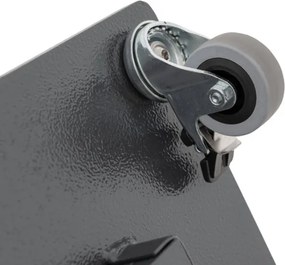 KNIRPS 50 kg - mobilny stalowy stojak do parasola na kółkach