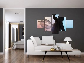 Obraz - Tańcząca para (125x70 cm)