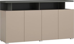 Komoda SERENITA 153 cm do Salonu Sypialni Odcienie beżu