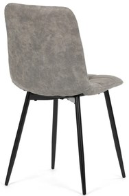 Zestaw krzeseł do jadalni Vintage CT-281 GREY3, 4szt.