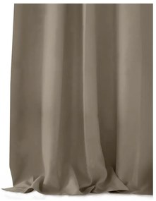 Szarobeżowa zasłona zaciemniająca 140x245 cm Eyelets – Restilo