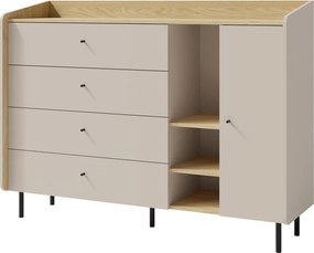 Komoda VETTA 155 cm do Salonu Sypialni Odcienie beżu