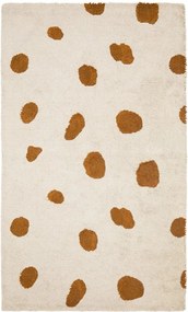 Kremowy bawełniany dywan dziecięcy odpowiedni do prania/tkany ręcznie 90x150 cm Tandani – Kave Home