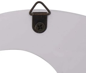 Biały wieszak ścienny na ubrania G1-K12