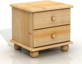 Komoda sosnowa Emil 2 na kulach