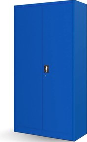 Metalowa szafa warsztatowa Bruno 92x50x185 cm niebieska