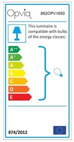 Lampa wisząca w czarno-złotym kolorze ø 14 cm Kem – Opviq lights