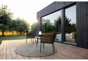 Aluminiowy okrągły stolik ogrodowy ø 50 cm Ridley – Bizzotto