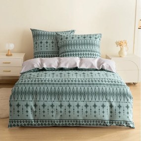 PrzytulneMieszkanie.pl PrzytulneMieszkanie.pl Pościel z mikroflanelu ELVADO miętowa Rozmiar pościeli: 70 x 90 cm | 140 x 200 cm