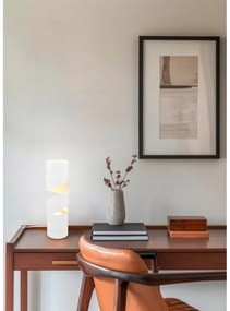 Biała lampa stołowa (wysokość 35 cm) Stream – Trio