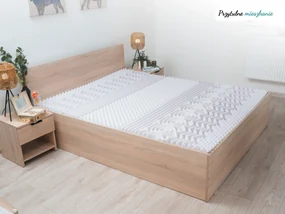 Materac piankowy DELUXE 160 x 200 cm Ochrona materaca: W TYM ochraniacz na materac