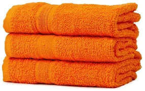Ręcznik SOFT 50x90 cm pomarańczowy, 100% bawełna