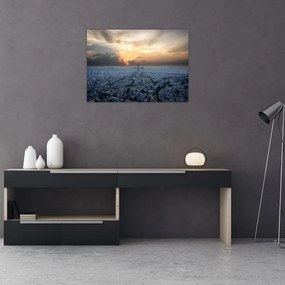Obraz - Paryż z góry (70x50 cm)