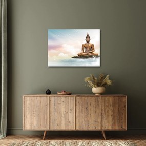 Obraz - Budda nadzorujący ziemię (70x50 cm)