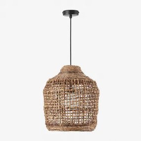 Lampa Sufitowa Wisząca Do Użytku Zewnętrznego Arantxa Czarna & Ø35 Cm - ↑40 Cm Arantxa - Sklum