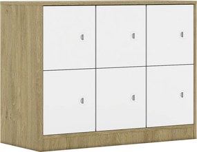 Szafka szkolna Blox BASE 110 index 2PP-3R-6F1